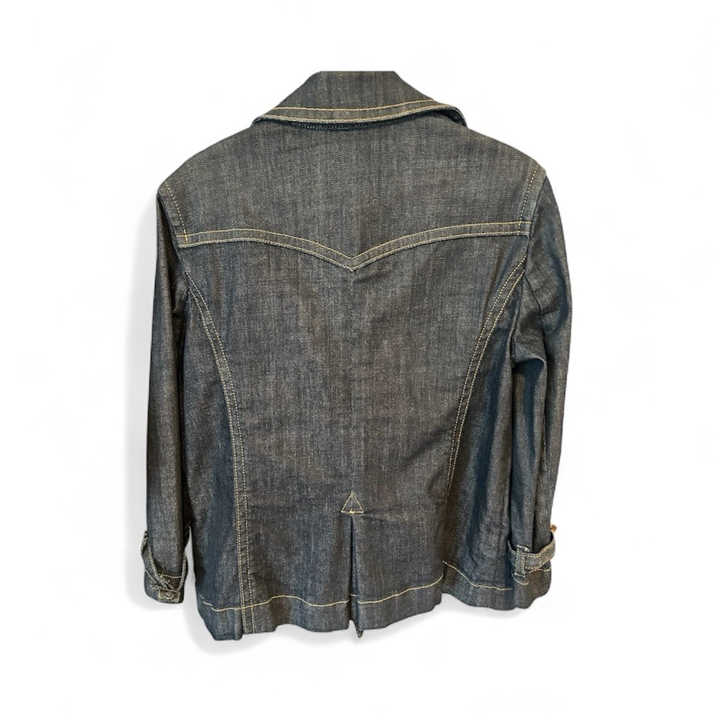 Ann Taylor Dark Blue Denim Jacket - Picture 3 of 3